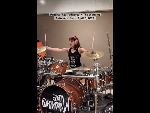Paulina Pau Villarreal -Automatic Sun Drums - The Warning -  April 03, 2024