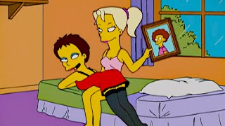 AS ENTEADAS DO NED ESTÃO FAZENDO COISAS QUENTES NO QUARTO | OS SIMPSONS