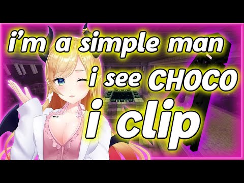 holoyume - VTuber ENG Subs ホロ夢 - 【ENG Sub】Choco wants END ROD! - Minecraft【Hololive】