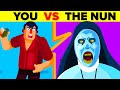 YOU vs VALAK (THE NUN) - Could You Defeat And Survive Her? (The Conjuring / The Nun Movie)