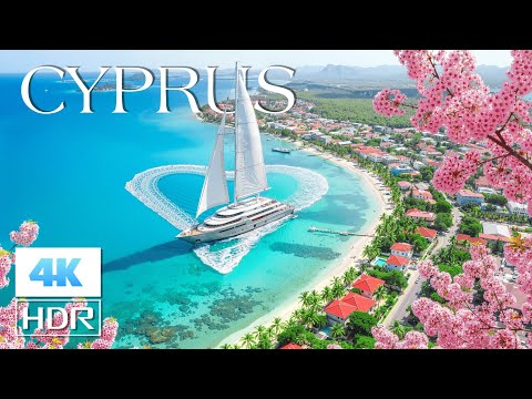 Hidden Paradise CYPRUS 4K 🇨🇾 | Mediterranean Beaches & Deep House Vibes