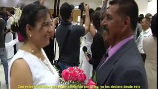 EN LA COMARCA LAGUNERA CONTRAJERON MATRIMONIO GRATUITAMENTE, CERCA DE 700 PAREJAS