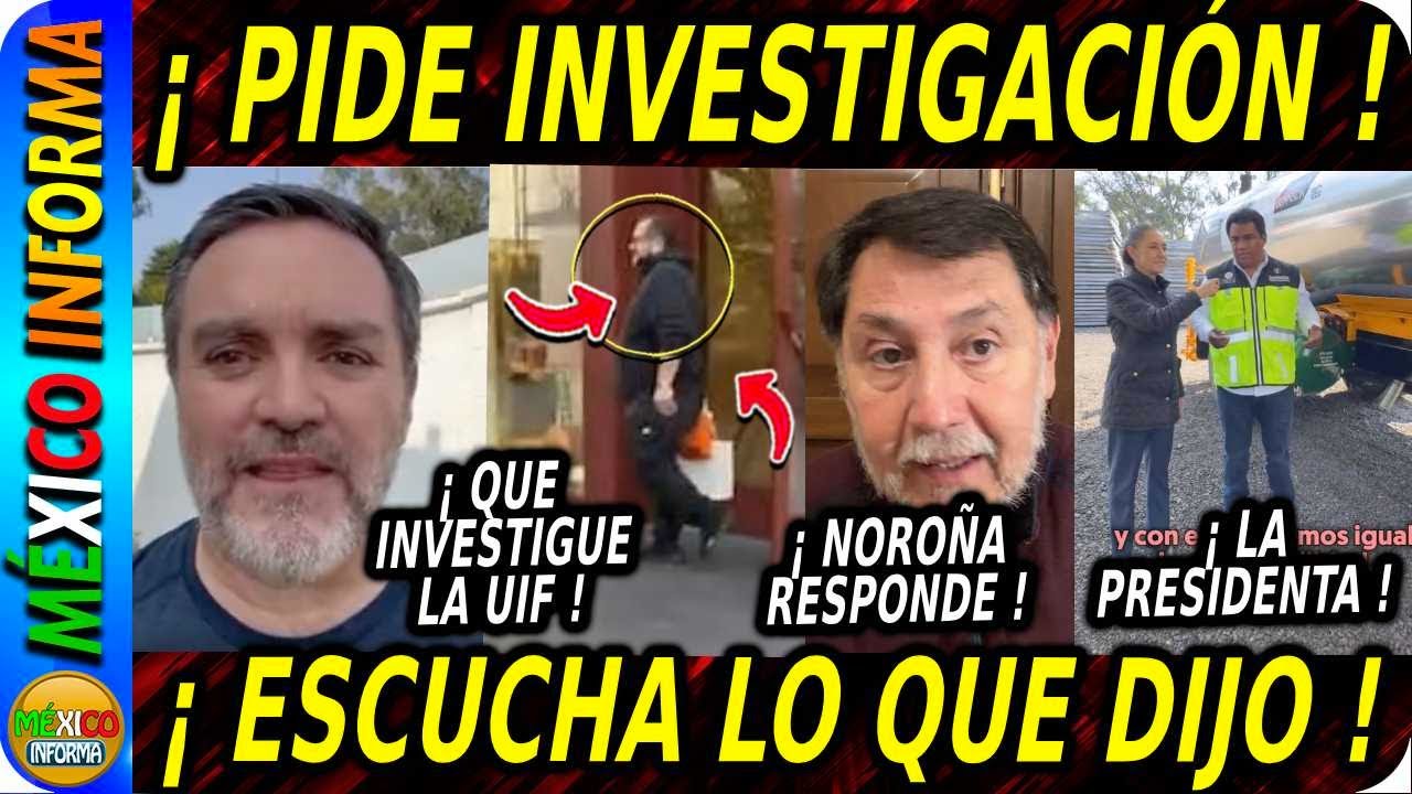 PIDEN INVESTIGAR A HIJO DE AMLO. PANISTAS NO CESAN NI EN FIN DE AÑO. LA PRESIDENTA MANDA MENSAJE.