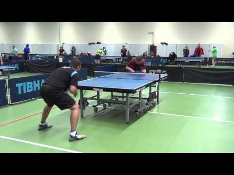 Раубичи 1/2 ФИНАЛА Виктор БЫКОВ - Сергей МЕДВЕДЕВ Настольный теннис