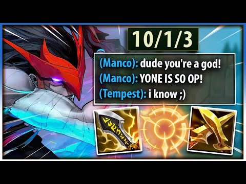 I Am Finally Convinced... YONE IS OP AGAIN (FT. MANCO) | Season 11 Yone - League of Legends