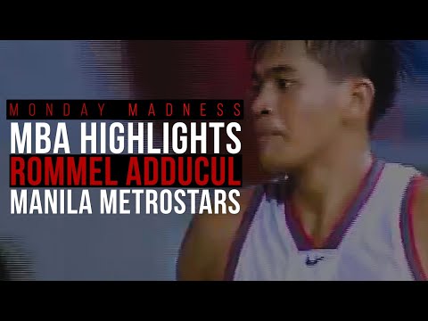 Rommel Adducul MBA Highlights Monday Madness