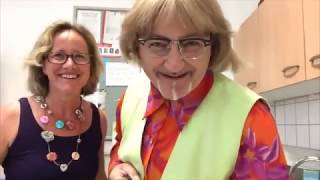 Als "Frau Klöpke" in der Schule