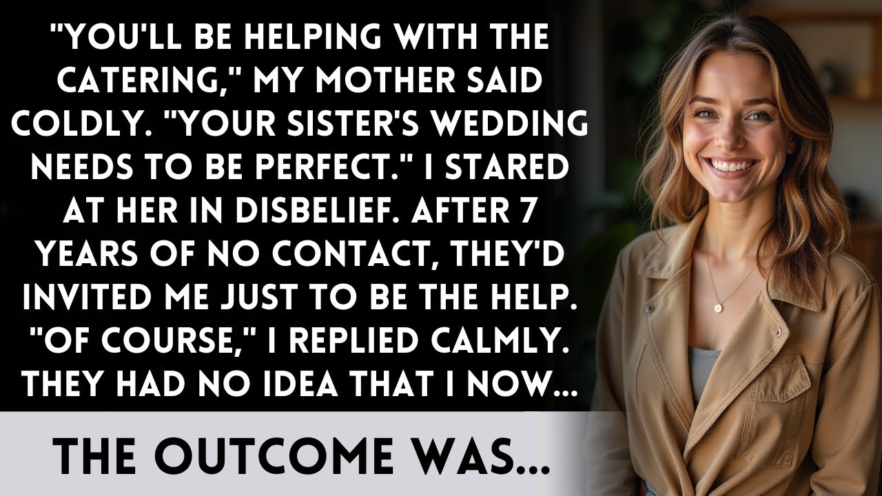 My parents made me a maid at my sister's wedding—they had no clue what I’d been up to for 7 years.