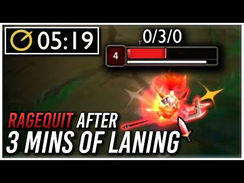 I MADE HIM RAGE QUIT THE LANE AFTER 3 MINUTES - Heisendong