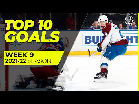Top 10 Goals from Week 9 of the 2021-22 NHL Season