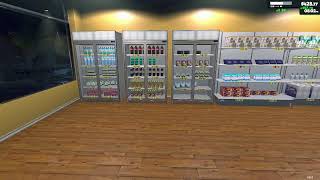 スーパーマーケット開店！