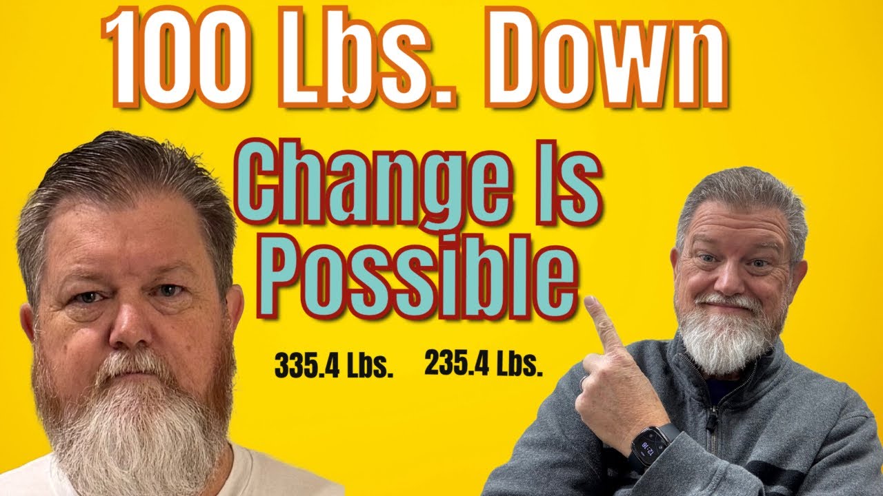 100 Pounds Down: My 1-Year Transformation (Change Is Possible!)