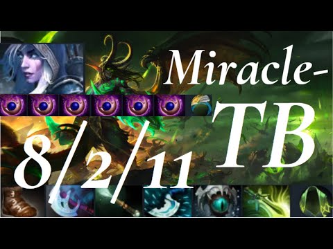 Miracle- Terrorblade vs Timbersaw, Drow Ranger - guys, be gentle okay(◑‿◐)? - dota2