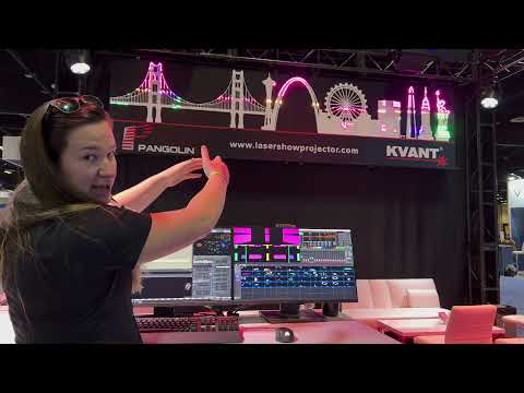 Video mapping and lasers! | Recolor by video in BEYOND