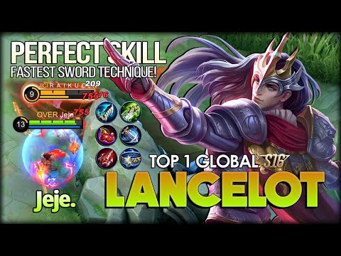 Next Level Skill. 100% Untouched! Jeje. Top 1 Global Lancelot - Mobile Legends: Bang Bang