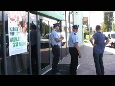 www.krak.tv - Napad na bank w Krakowie