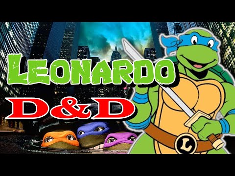 How to build Leonardo from the Teenage Mutant Ninja Turtles | Dungeons & Dragons