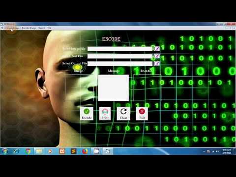 Image Steganography using VB6 (Hiding Text inside an Image)
