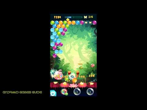 Angry Birds POP Bubble Shooter: Level 10: Walkthrough (3 STARS) HD