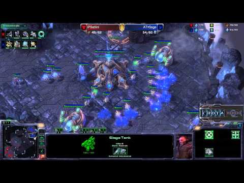 Sage (P) vs Satiini (T) - G1 - StarCraft  2 - SC1880