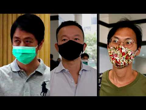 三名前立法會議員在香港被捕 (Three ex-lawmakers arrested in Hong Kong)