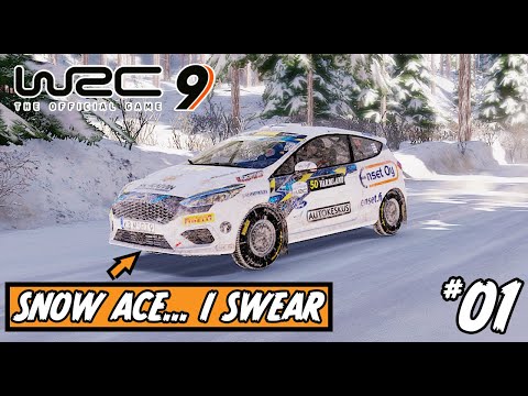 WRC 9 - Career Mode Ep. 1 - Snow Ace**