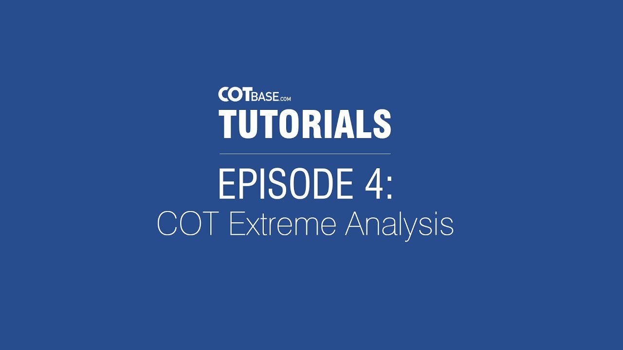 COTbase.com Tutorial - Episode 4: COT Extreme Analysis