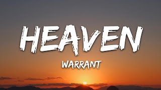 Download lagu Warrant - Heaven (Lyrics) mp3