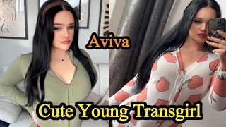 Meet Cute Young Trans Girl Aviva || Mtf Male To Female Transition Timeline || Trans Studio