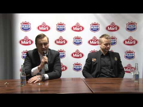 TUTO Hockey - KooKoo 8.2.2014, Lehdistötilaisuus