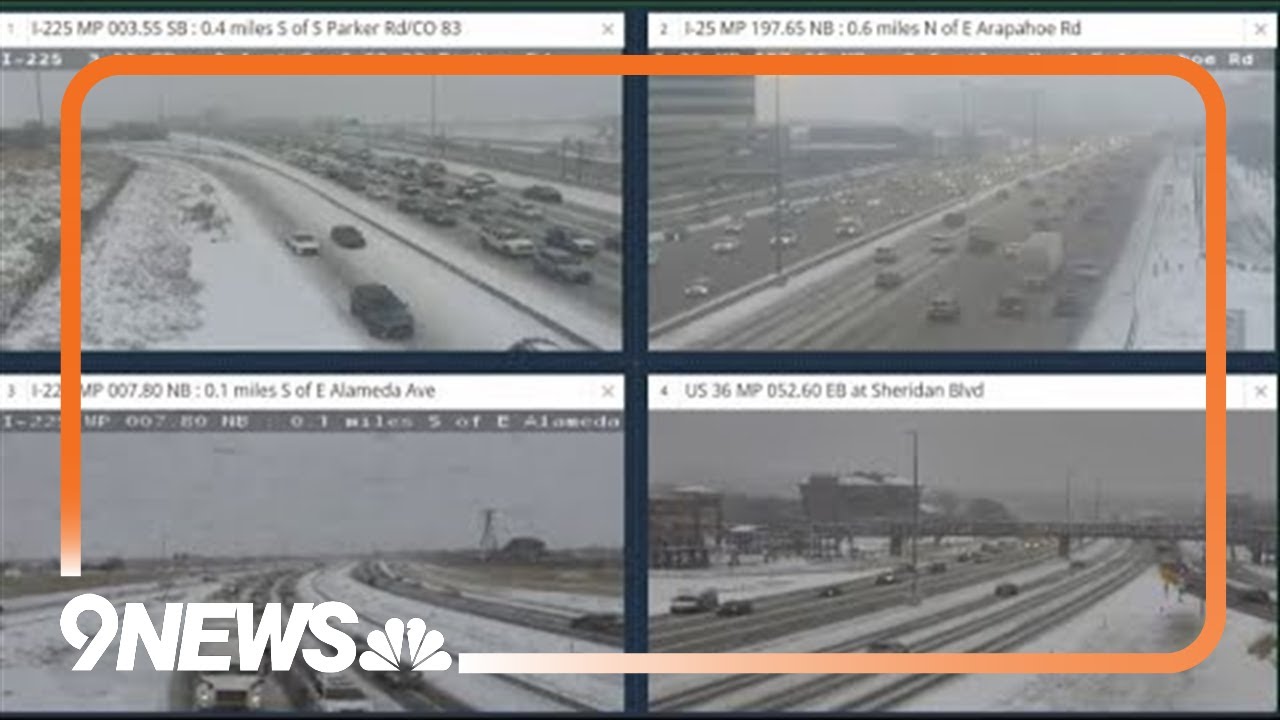 LIVE: Heavy snow continues falling Tuesday