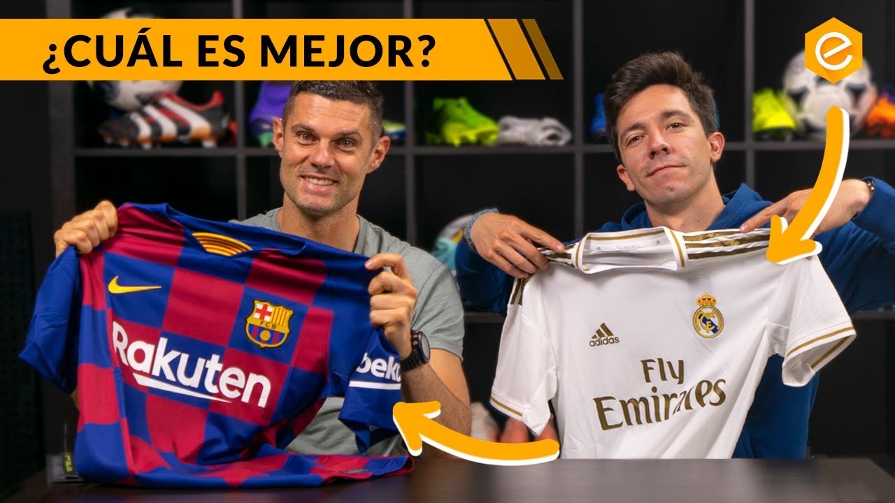 BARÇA VS. REAL MADRID // ¿Cuál es la mejor camiseta