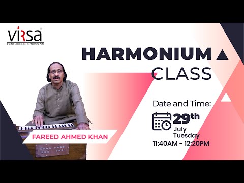 Hindustani Classical Harmonium Class | Fareed Ahmed | 29th July, 2025 | Routes 2 Roots