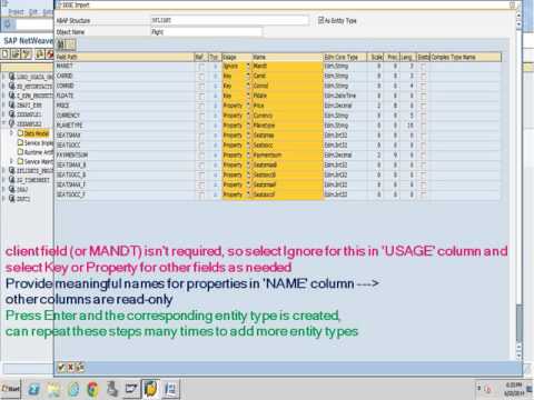 8. OData Service Development (Practical Example) - SAPUI5