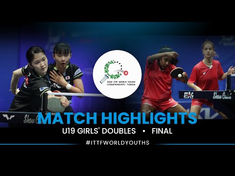 M. Harimoto/M. Kihara vs C. Lutz/P. Pavade | Final U19 GD | ITTF World Youth Championships 2022
