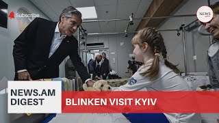NEWS.am digest: Blinken visits Ukraine, Pashinyan meets Armenian community in Russia