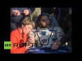Посадка «Союза» с космонавтами МКС 