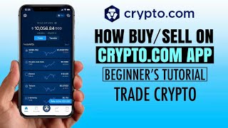 How to BUY/SELL on CRYPTO.COM app | BEGINNER’S Guide | Trading Tutorial
