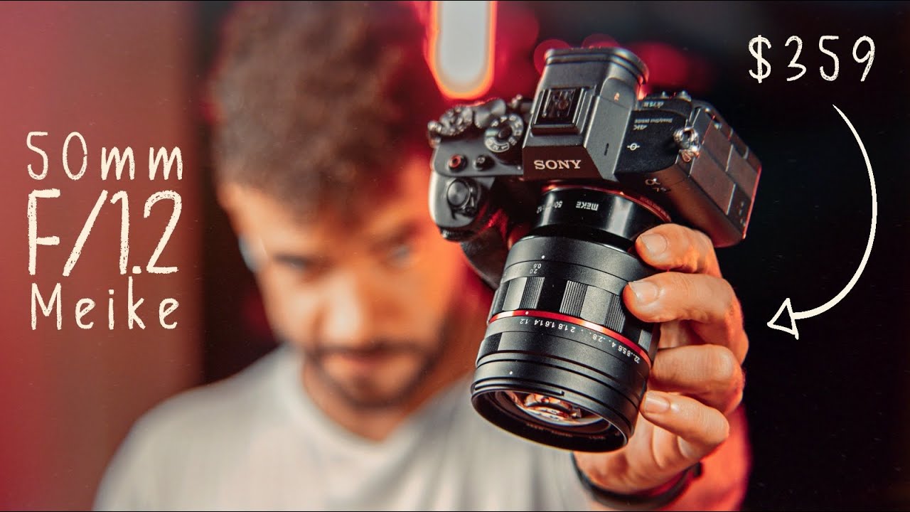 Essa lente vai mudar seu vídeo - Meike 50mm F/1.2 Manual Review Pt