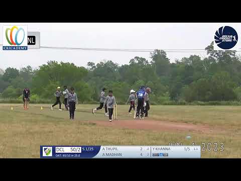 USA Pathway NJ HUB U11 : Dream Cricket Lightening Vs DAS Atomics