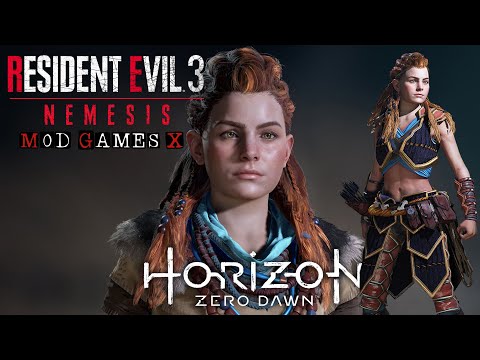 Resident Evil 3 Mod - Aloy