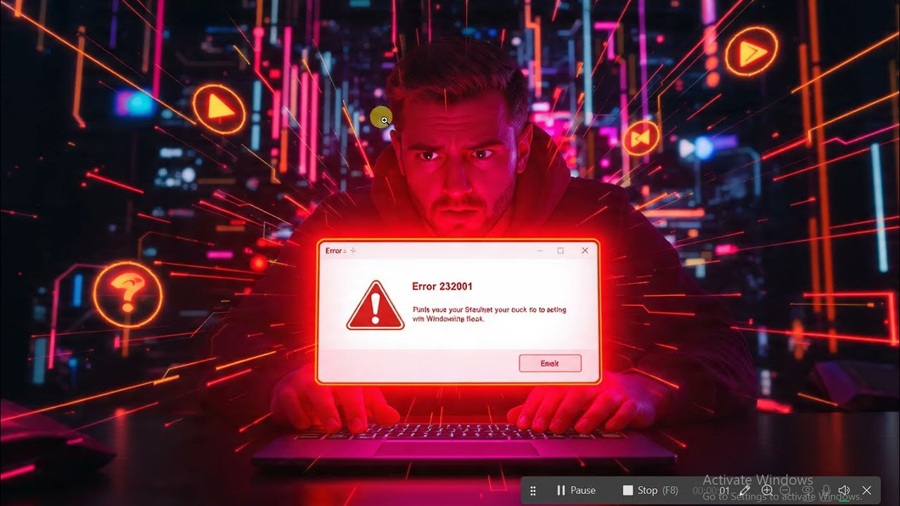 How to Fix Streaming Error Code 232001 on Windows 11