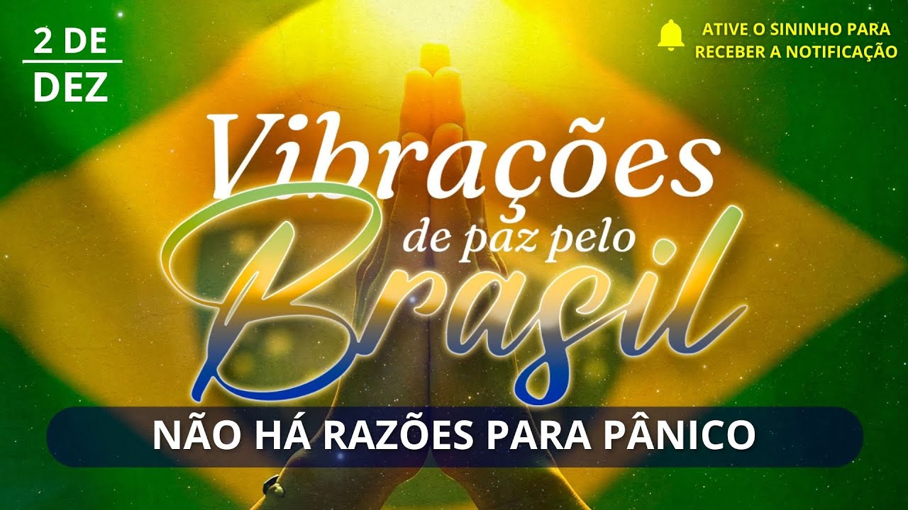 COMO ACABAR COM AS DOENÇAS DA HUMANIDADE | Vibrações de Paz pelo Brasil