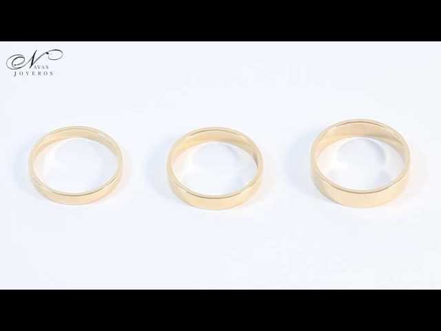 Vídeo relacionado con PROSTEEL Simple Anillo de 4 mm ancho, Alianza de Boda Compromiso Personalizable