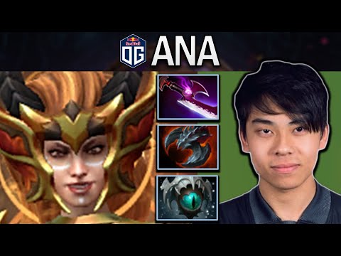 OG.ANA SMURF LINA WITH SILVEREDGE-AEON DISK - DOTA 2 7.31 GAMEPLAY