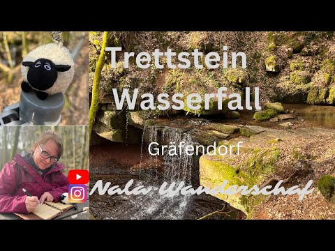 Wandern im Spessart - Trettstein Wasserfall