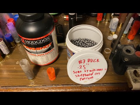 12GA 28 Pellet #3 Buck Winchester AA Hull Old Style 