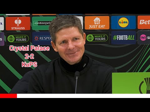 WE COULD HAVE EASILY WON!  OLIVER GLASNER | CRYSTAL PALACE 2-2 KUPS