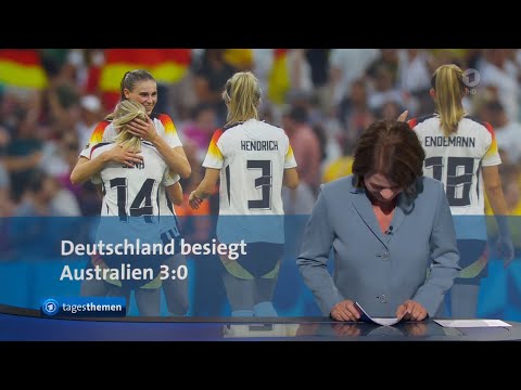 Erneuter Lachanfall von Susanne Daubner - Panne bei den Tagesthemen vom 25 07 2024