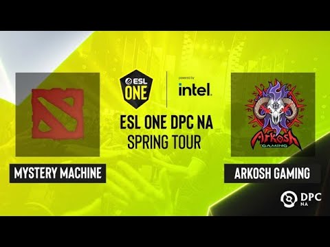 Dota2 - The Mystery Machine vs Arkosh Gaming - Game 2 - ESL One DPC NA Spring